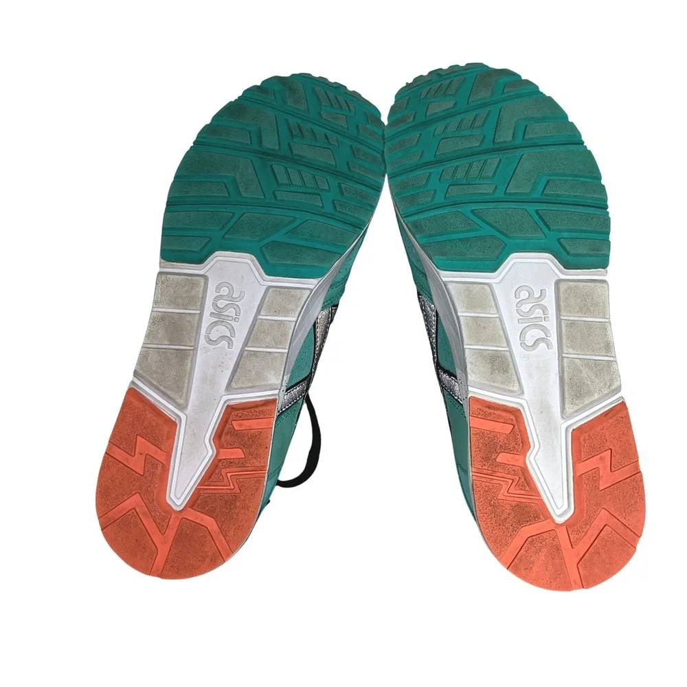 ASICS Gel-Lyte V Miami Turquoise Black Running‎ Sneakers Men's US 11 EUR 44